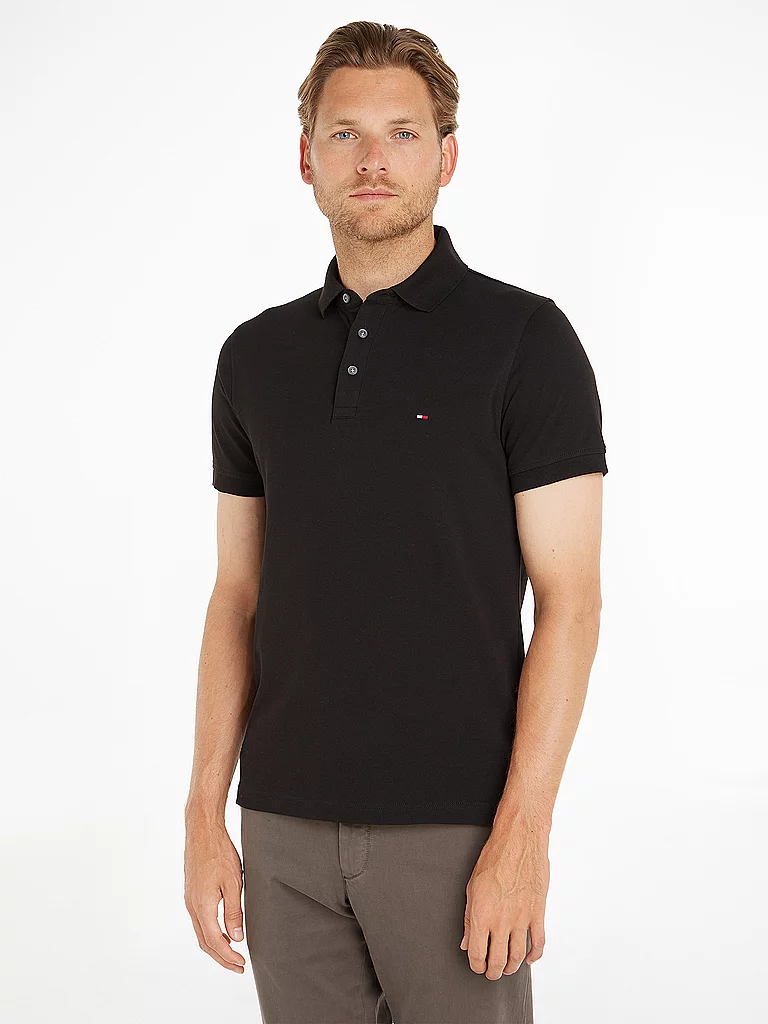 Tommy Hilfiger Polo 1985 Slim noir - XL 4